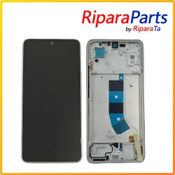 DISPLAY AMOLED FRAME SERVICE PACK PER XIAOMI REDMI NOTE 13 4G 23124RA7EO VETRO TOUCH VERDE