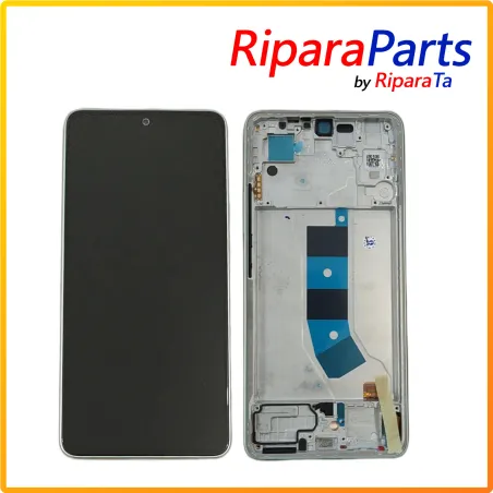 DISPLAY AMOLED FRAME SERVICE PACK PER XIAOMI REDMI NOTE 13 4G 23124RA7EO VETRO TOUCH VERDE