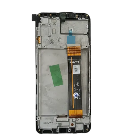 DISPLAY LCD TOUCH FRAME PER SAMSUNG GALAXY A23 5G SM-A236 SERVICE PACK GH82-29735A SCHERMO NERO