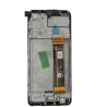 DISPLAY LCD TOUCH FRAME PER SAMSUNG GALAXY A23 5G SM-A236 SERVICE PACK GH82-29735A SCHERMO NERO
