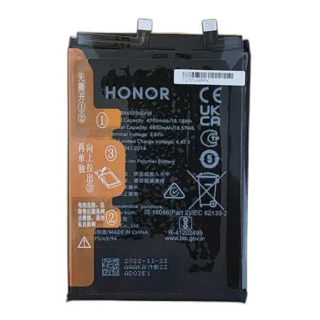 BATTERIA HB466596EFW ORIGINALE PER HONOR MAGIC 4 LITE 5G ANY-LX 4800mAh