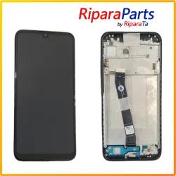 DISPLAY LCD TOUCH+FRAME ORIGINALE PER XIAOMI REDMI 7 M1810F6LG SCHERMO VETRO NERO