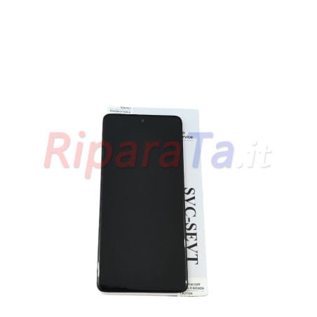 DISPLAY LCD TOUCH+FRAME SAMSUNG GALAXY A71 SM-A715F SERVICE PACK ORIGI