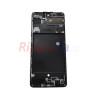 DISPLAY LCD TOUCH+FRAME SAMSUNG GALAXY A71 SM-A715F SERVICE PACK ORIGI