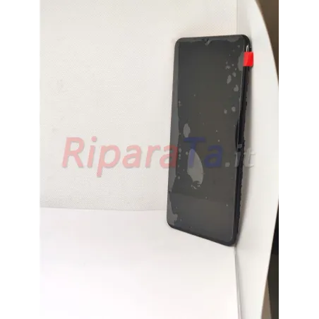 DISPLAY LCD+TOUCH SAMSUNG GALAXY A12 SM-A127 SERVICE PACK ORIGINALE NERO