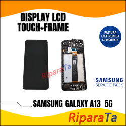 DISPLAY LCD+TOUCH+FRAME SAMSUNG GALAXY A13 5G SM-A136B SERVICE PACK OR