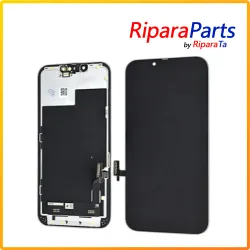 DISPLAY LCD TOUCH+FRAME PER APPLE IPHONE 13 RIGENERATO SCHERMO NERO