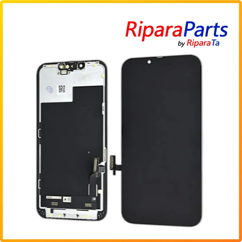 DISPLAY LCD TOUCH+FRAME PER APPLE IPHONE 13 RIGENERATO SCHERMO NERO