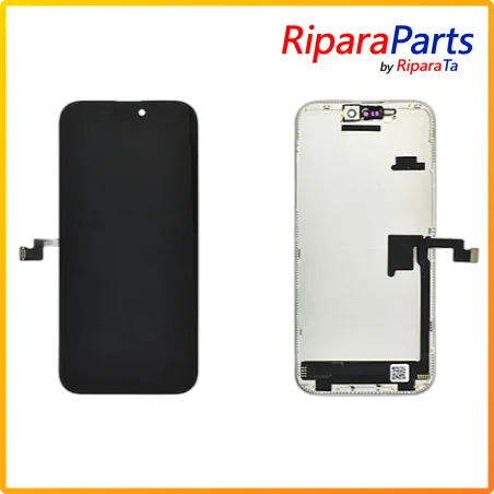 DISPLAY LCD SOFT OLED PER APPLE IPHONE 16 PRO MAX A3296 PARI ORIGINALE
