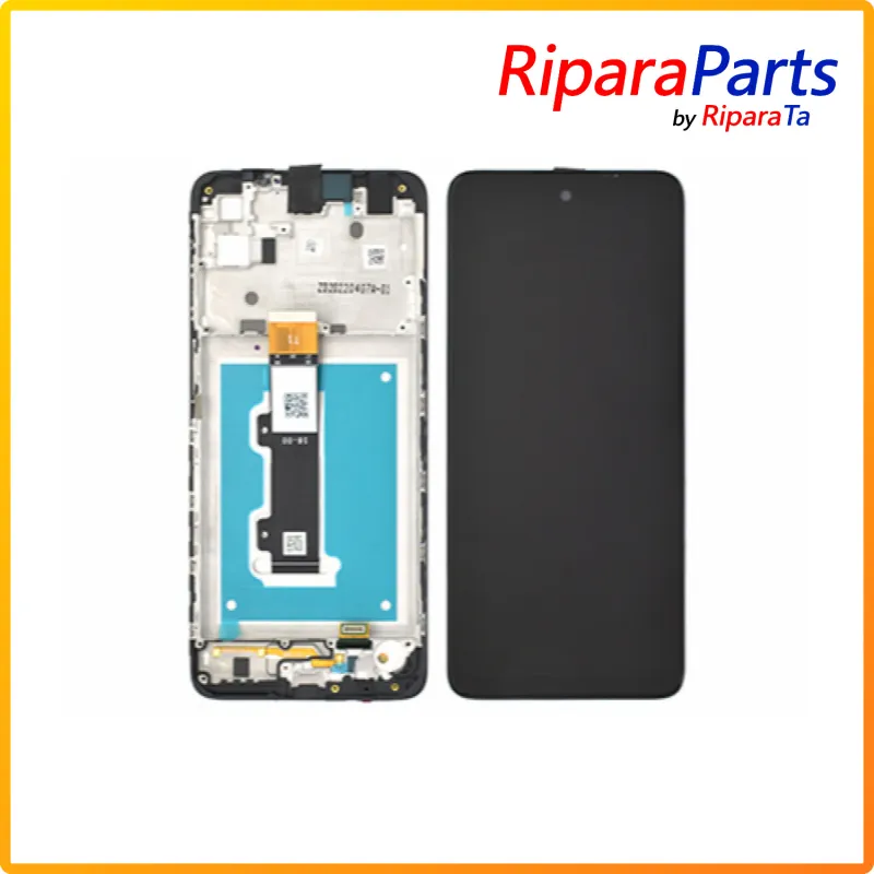 DISPLAY LCD TOUCH+FRAME ORIGINALE PER MOTOROLA MOTO E32 XT-2227 SERVICE PACK SCHERMO NERO