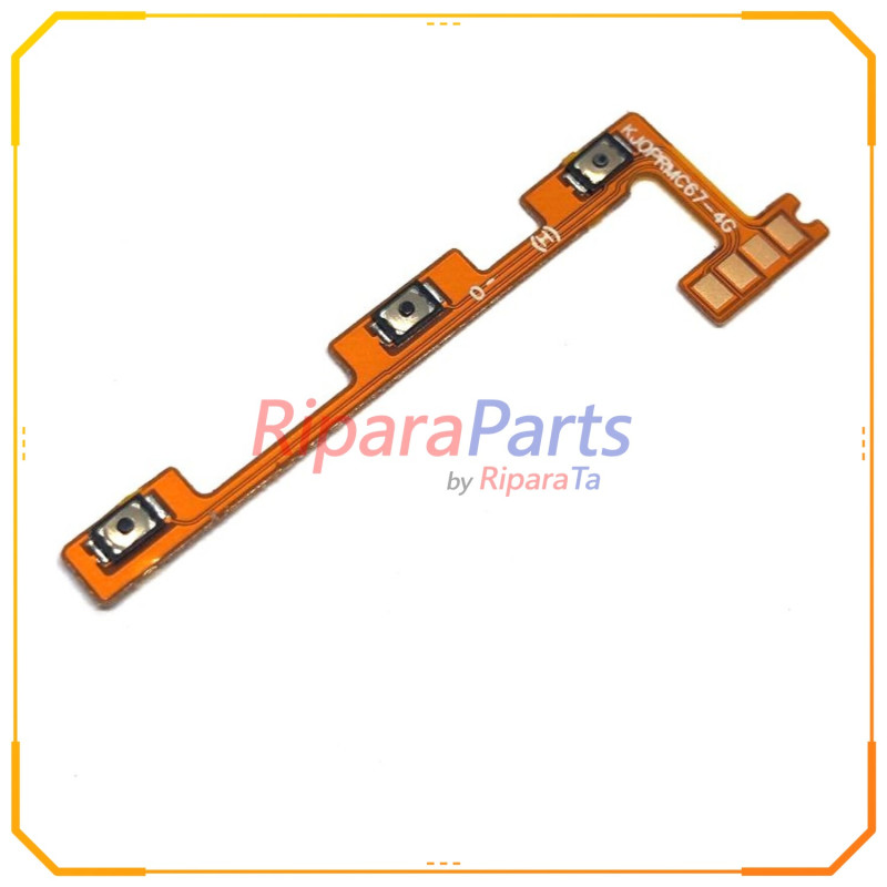 FLEX FLAT TASTI LATERALI VOLUME+TASTO ACCENSIONE REALME C67 4G RMX3890 ON OFF