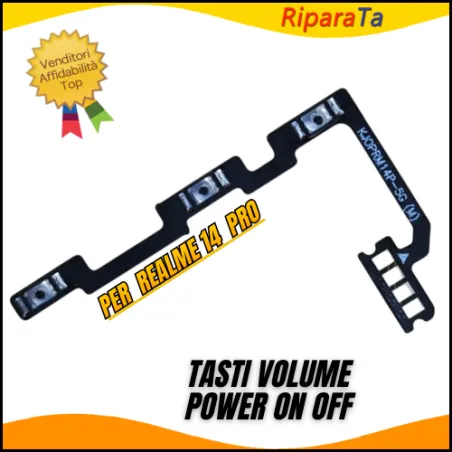 FLEX FLAT TASTI LATERALI VOLUME+TASTO ACCENSIONE REALME 14 PRO