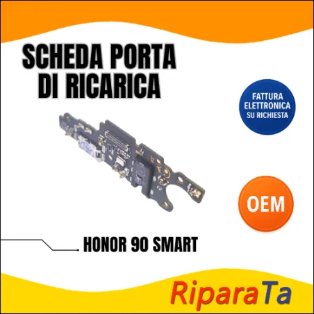 CONNETTORE RICARICA HONOR 90 SMART CLK-NX1 DOCK MICROFONO JACK AUDIO OEM