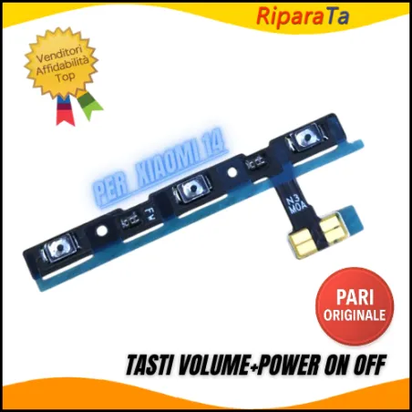 FLEX FLAT TASTI LATERALI VOLUME+TASTO ACCENSIONE XIAOMI 14