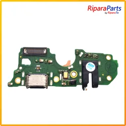 PCB Connettore + Microfono + Jack Audio per OPPO A79 5G CPH 2553 PARI ORIGINALE