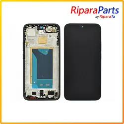 DISPLAY LCD TOUCH+FRAME ORIGINALE PER XIAOMI 15T 5G SERVICE PACK SCHERMO NERO