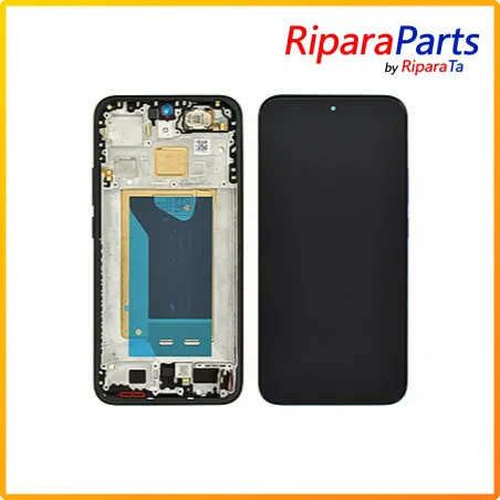 DISPLAY LCD TOUCH+FRAME ORIGINALE PER XIAOMI 15T 5G SERVICE PACK SCHERMO NERO