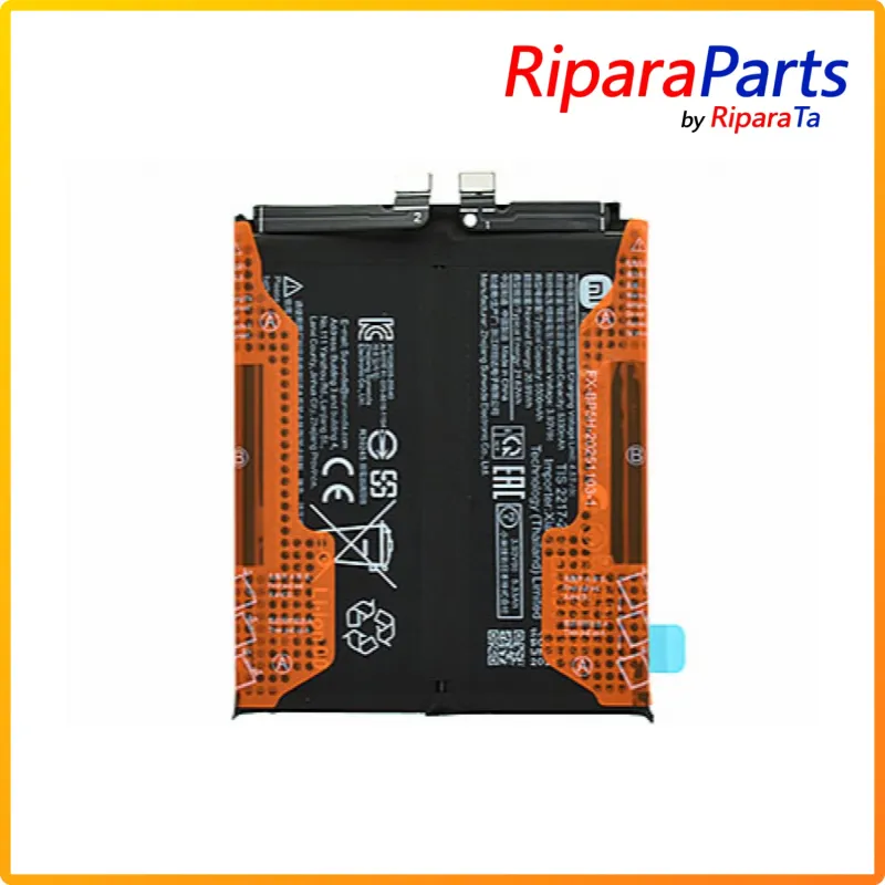 BATTERIA ORIGINALE BP5H PER XIAOMI 15T PRO 5G SERVICE PACK 5500MAH