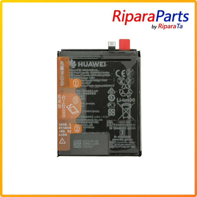 BATTERIA ORIGINALE HB436380ECW PER HUAWEI P30 ELE-L29 3650MAH
