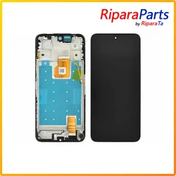 DISPLAY LCD TOUCH+FRAME ORIGINALE PER HONOR 400 SMART 5G SERVICE PACK SCHERMO NERO