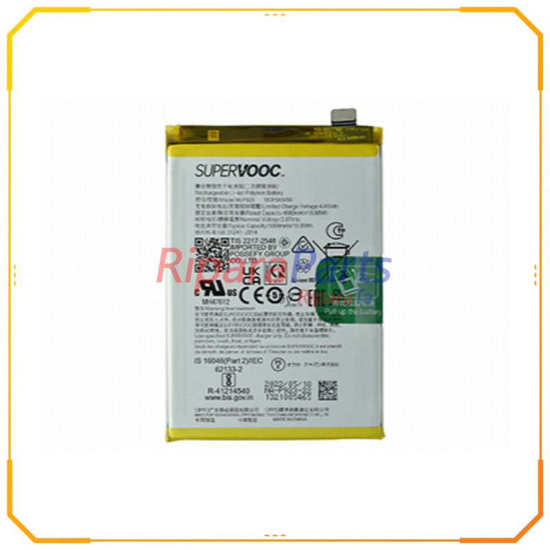 BATTERIA ORIGINALE BLP923 PER OPPO A57/A57S/A77 5G/REALME C51 SERVICE PACK 5000MAH