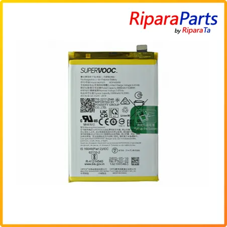 BATTERIA ORIGINALE BLP923 PER OPPO A57/A57S/A77 5G/REALME C51 SERVICE PACK 5000MAH