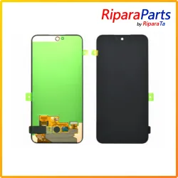 DISPLAY AMOLED TOUCH ORIGINALE PER SAMSUNG GALAXY A55 5G SM-A556 SERVICE PACK SENZA FRAME NERO