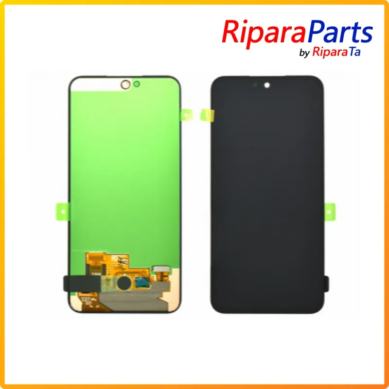 DISPLAY AMOLED TOUCH ORIGINALE PER SAMSUNG GALAXY A55 5G SM-A556 SERVICE PACK SENZA FRAME NERO