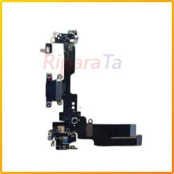 CONNETTORE RICARICA APPLE IPHONE 14 A2882 FLEX DOCK NERO PARI ORIGINALE