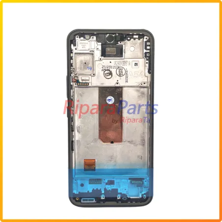 DISPLAY LCD SAMSUNG A54 5G SM-A546 SERVICE PACK ORIGINALE TOUCH FRAME NERO