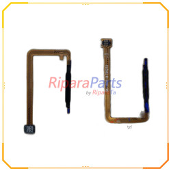 FLEX FLAT SENSORE IMPRONTA PER SAMSUNG GALAXY A07 4G SM-A075 GRIGIO FINGERPRINT PARI ORIGINALE