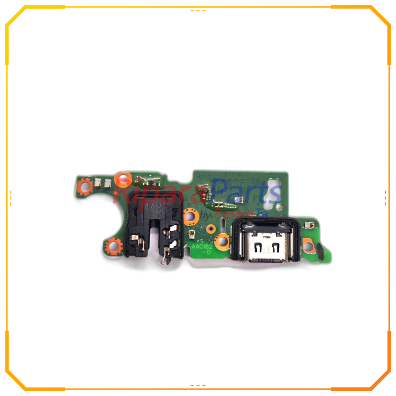 PCB Connettore + Microfono + Jack Audio per OPPO A80 5G CPH2639 PARI ORIGINALE