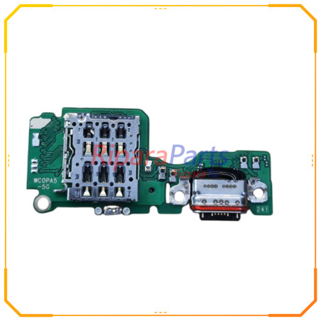 CONNETTORE RICARICA OPPO A5 5G CPH2735 DOCK PCB MICROFONO LETTORE SIM OEM