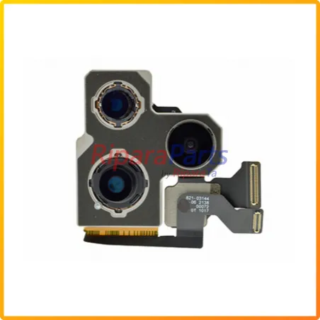 MODULO TRIPLA FOTOCAMERA POSTERIORE PER APPLE IPHONE 13 PRO / 13 PRO MAX NO LOGO
