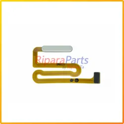 FLEX FLAT SENSORE IMPRONTA FINGERPRINT ORIGINALE PER SAMSUNG GALAXY A12 SM-A125 SM-A127 SERVICE PACK BIANCO
