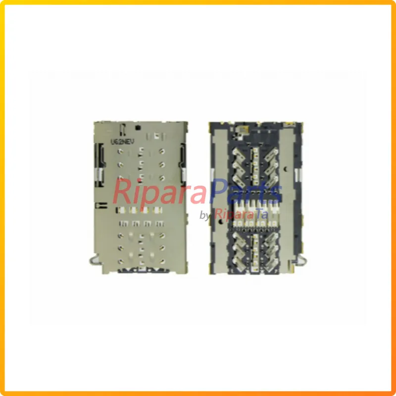 LETTORE SIM + MICRO SD DA SALDARE ORIGINALE PER SAMSUNG GALAXY S7 S8 S9 S10 S20 NOTE 8 9 10 20 A52 A72 SERVICE PACK