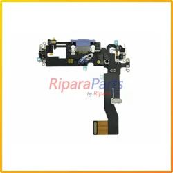 CONNETTORE RICARICA LIGHTNING FLEX FLAT MICROFONO PER APPLE IPHONE 12 VIOLA DOCK