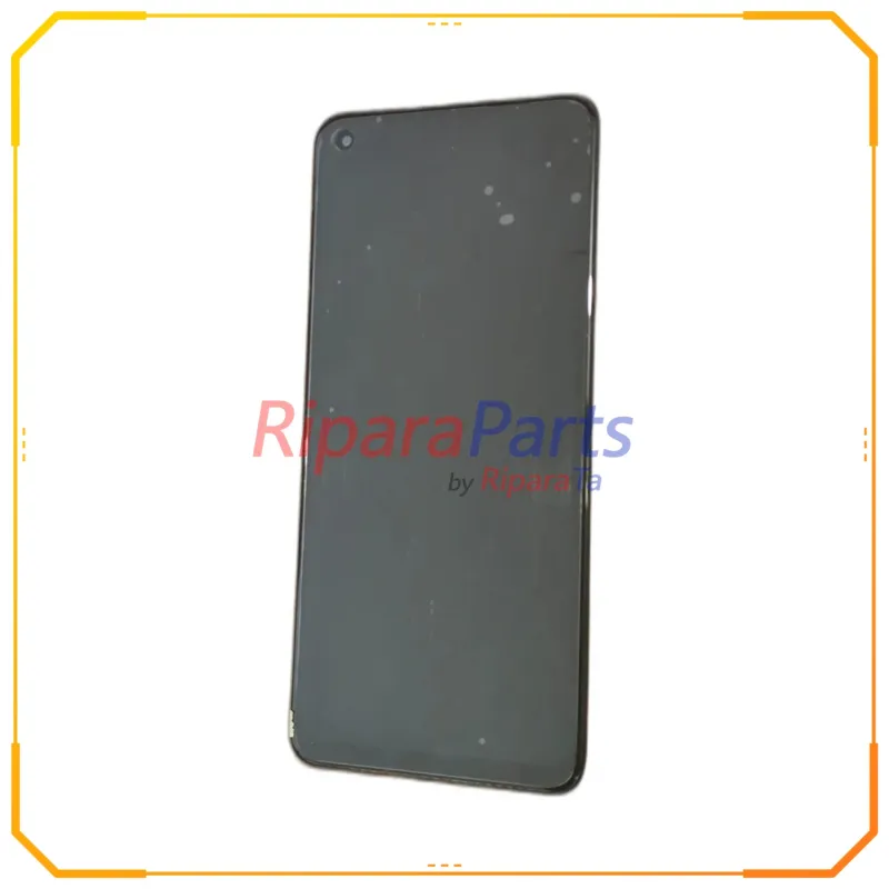 DISPLAY ORIGINALE LCD OLED PER OPPO RENO8 LITE 5G CPH2343 FRAME TOUCH NERO