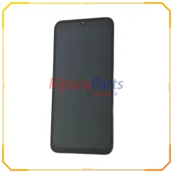 DISPLAY LCD AMOLED ORIGINALE PER SAMSUNG GALAXY A15 4G SM-A155 TOUCH FRAME NERO