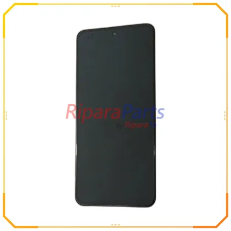 DISPLAY LCD TOUCH FRAME PER REALME 12 4G RMX3871 SCHERMO SERVICE PACK NERO
