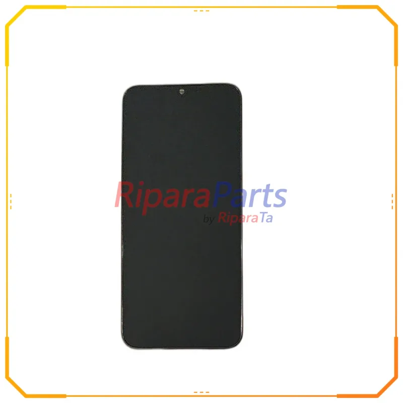 DISPLAY LCD TOUCH FRAME PER SAMSUNG GALAXY A14 SM-A145 SERVICE PACK SCHERMO VETRO NERO