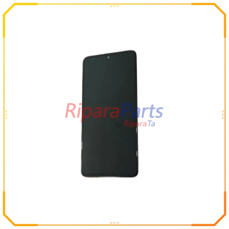 DISPLAY LCD AMOLED SERVICE PACK PER XIAOMI REDMI NOTE 11 PRO 4G 5G / POCO X4 PRO 5G TOUCH FRAME NERO