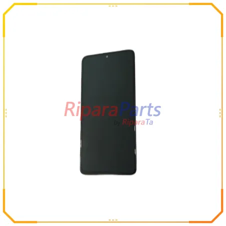 DISPLAY LCD AMOLED SERVICE PACK PER XIAOMI REDMI NOTE 11 PRO 4G 5G / POCO X4 PRO 5G TOUCH FRAME NERO