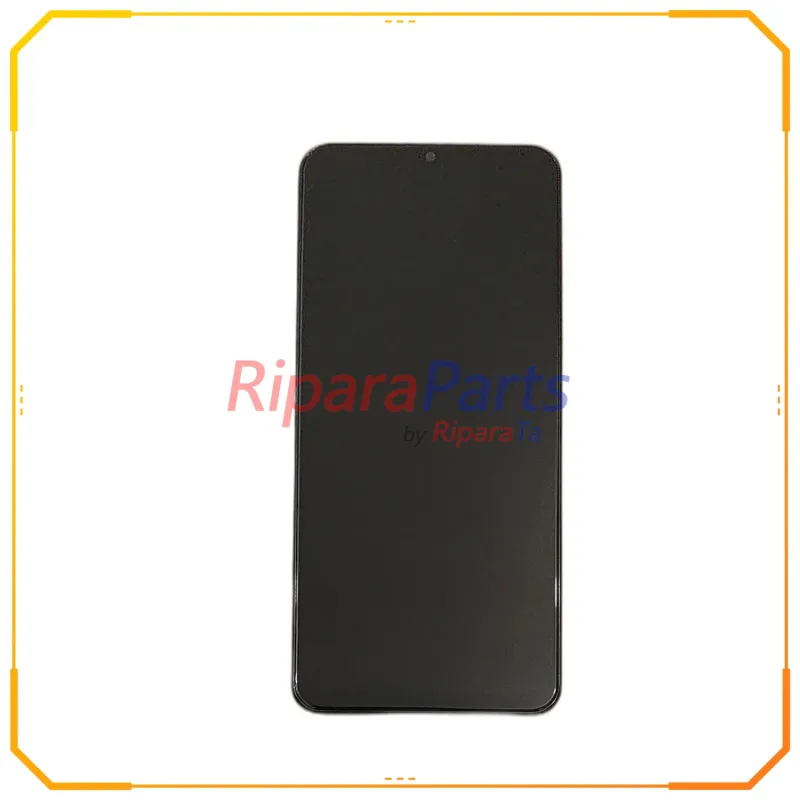 DISPLAY LCD TOUCH FRAME PER SAMSUNG GALAXY A23 5G SM-A236 SERVICE PACK GH82-29735A SCHERMO NERO