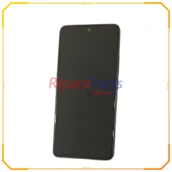 DISPLAY AMOLED FRAME SERVICE PACK PER XIAOMI REDMI NOTE 13 4G 23124RA7EO VETRO TOUCH NERO