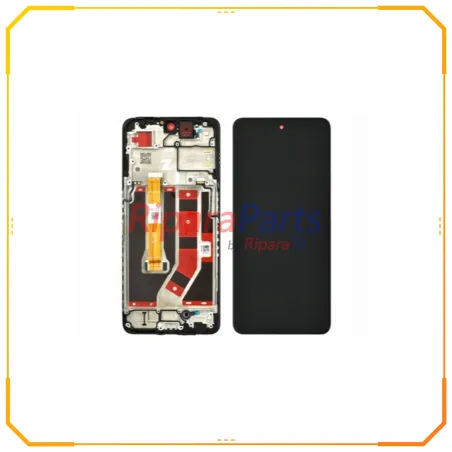 DISPLAY LCD TOUCH+FRAME SERVICE PACK PER OPPO A98 5G CPH2529 SCHERMO NERO