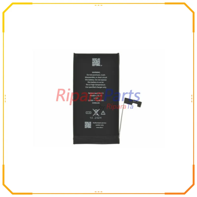 BATTERIA PER APPLE IPHONE 15 3349mAh PARI ORIGINALE