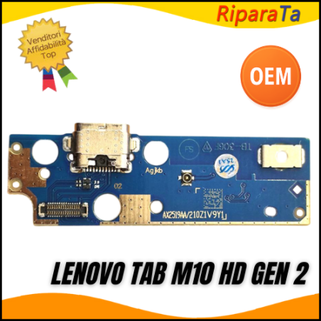 CONNETTORE RICARICA LENOVO TAB M10 HD GEN 2 TB-X306 OEM | RiparaParts