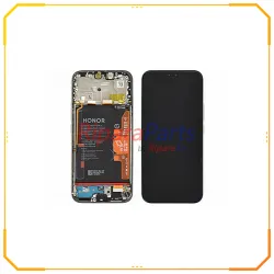 DISPLAY AMOLED TOUCH+FRAME+BATTERIA PER HONOR 400 LITE 5G ABR-NX1 ABR-N31C1 SERVICE PACK NERO