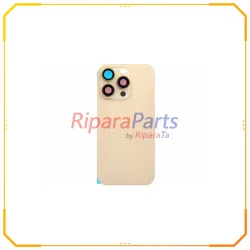 BACK COVER SCOCCA POSTERIORE MAGNETICA + VETRINO FOTOCAMERA PER APPLE IPHONE 16 PRO NATURAL SAND